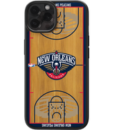 New Orleans Pelicans - NBA Authentic Wood Case